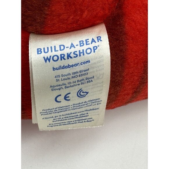 Build A Bear Red Dinosaur T REX Velociraptor Raptor Plush 19" Plush BAB Core - Picture 8 of 9